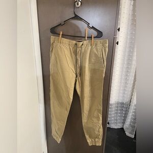 Men’s Khaki Joggers